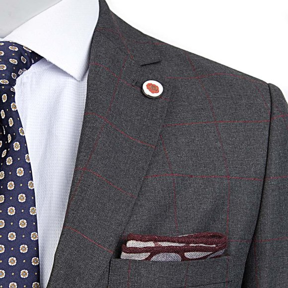 Brand New TWEEN Anthracite Suit (Slim Fit) - Picture 4 of 4